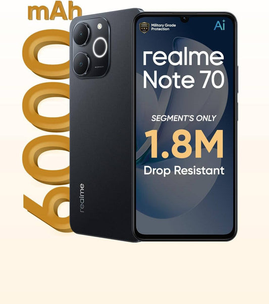 REALME NOTE 70 - 8GB RAM, 256GB STORAGE - TDRA VERSION