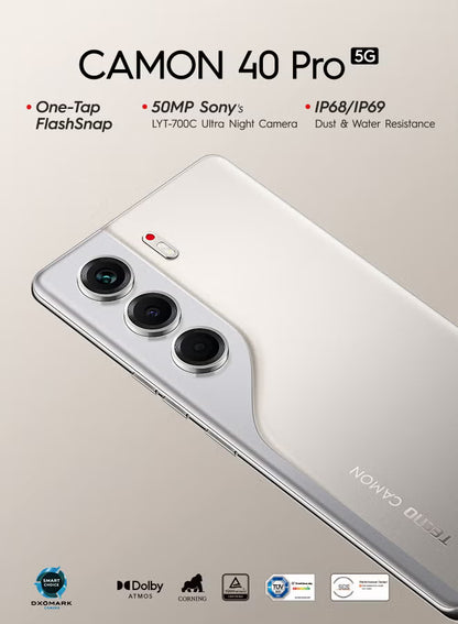 TECNO CAMON 40 PRO 5G