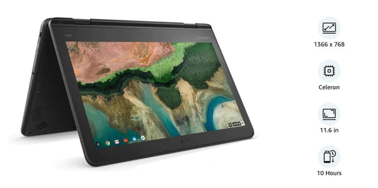 LENOVO 300e x360 CHROMEBOOK – 4GB RAM 16GB STORAGE